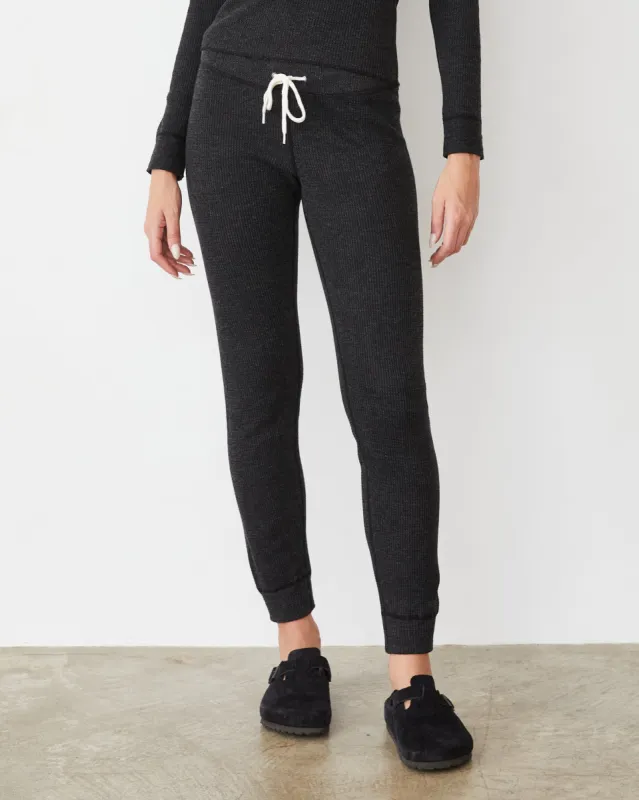 Cozy Heather Thermal Cuff Sweat sold by Monrow