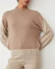 Organic Cotton Cashmere Funnel Neck Sweater sold by Monrow