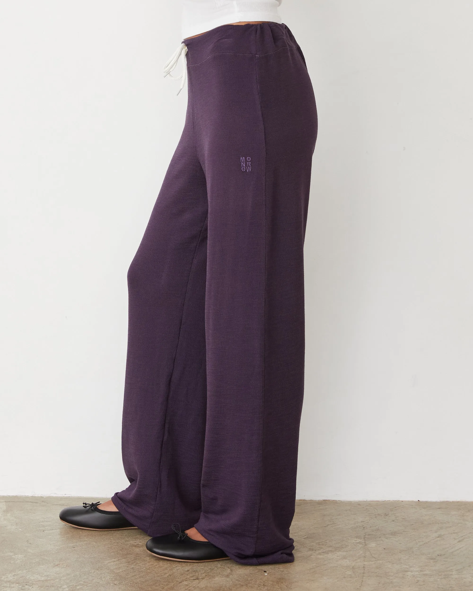 Supersoft Straight Leg Vintage Sweatpant sold by Monrow product image thumbnail 3