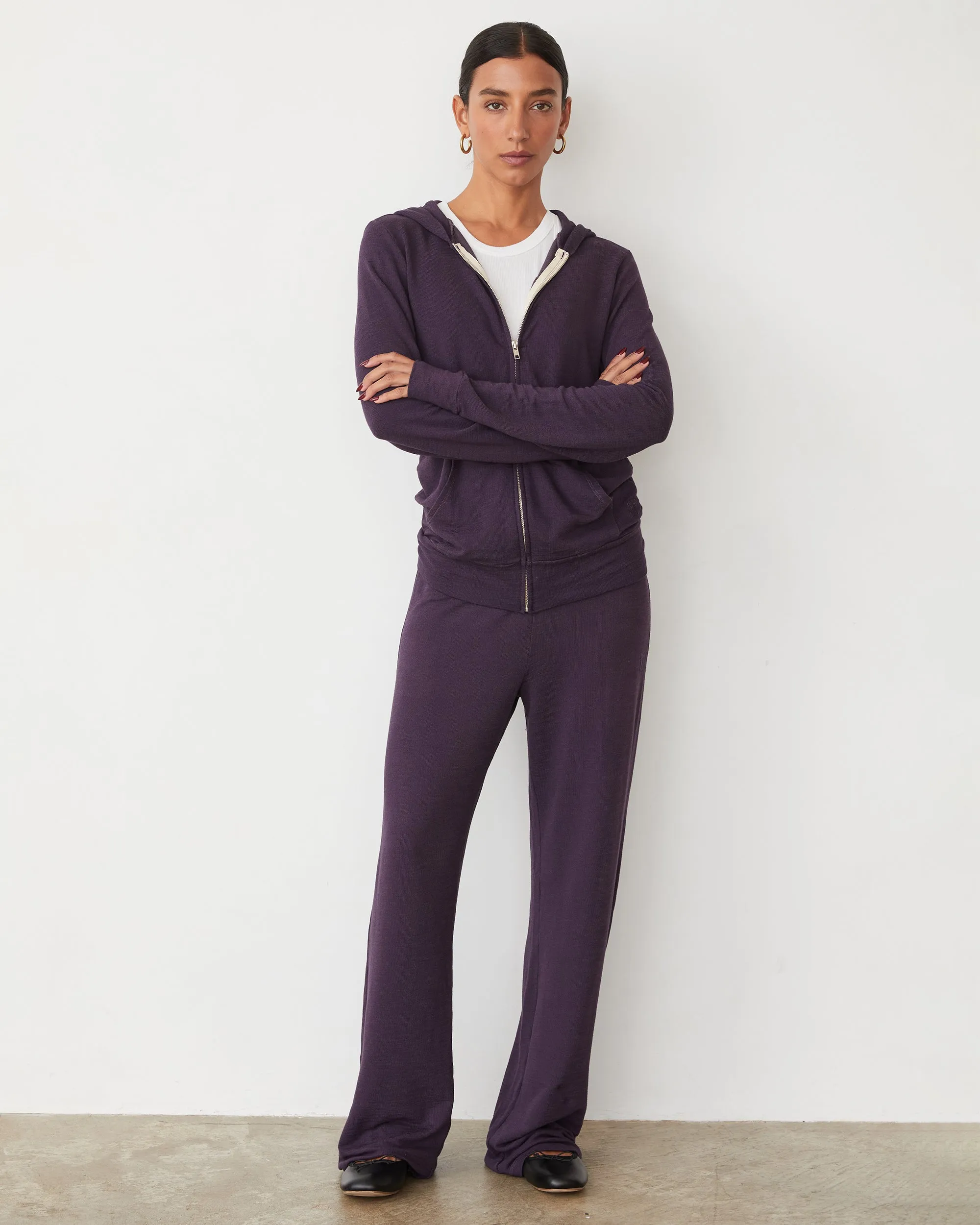 Supersoft Zip Up Hoody sold by Monrow product image thumbnail 2