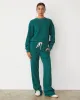 Teddy Fleece Oversized Straight Leg Sweat sold by Monrow