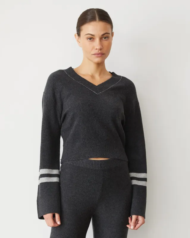 Plush Stripe Sweater sold by Monrow
