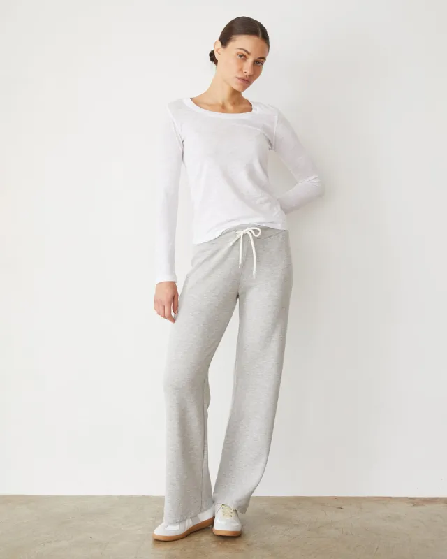 Softfleece Straight Leg Vintage Sweat sold by Monrow