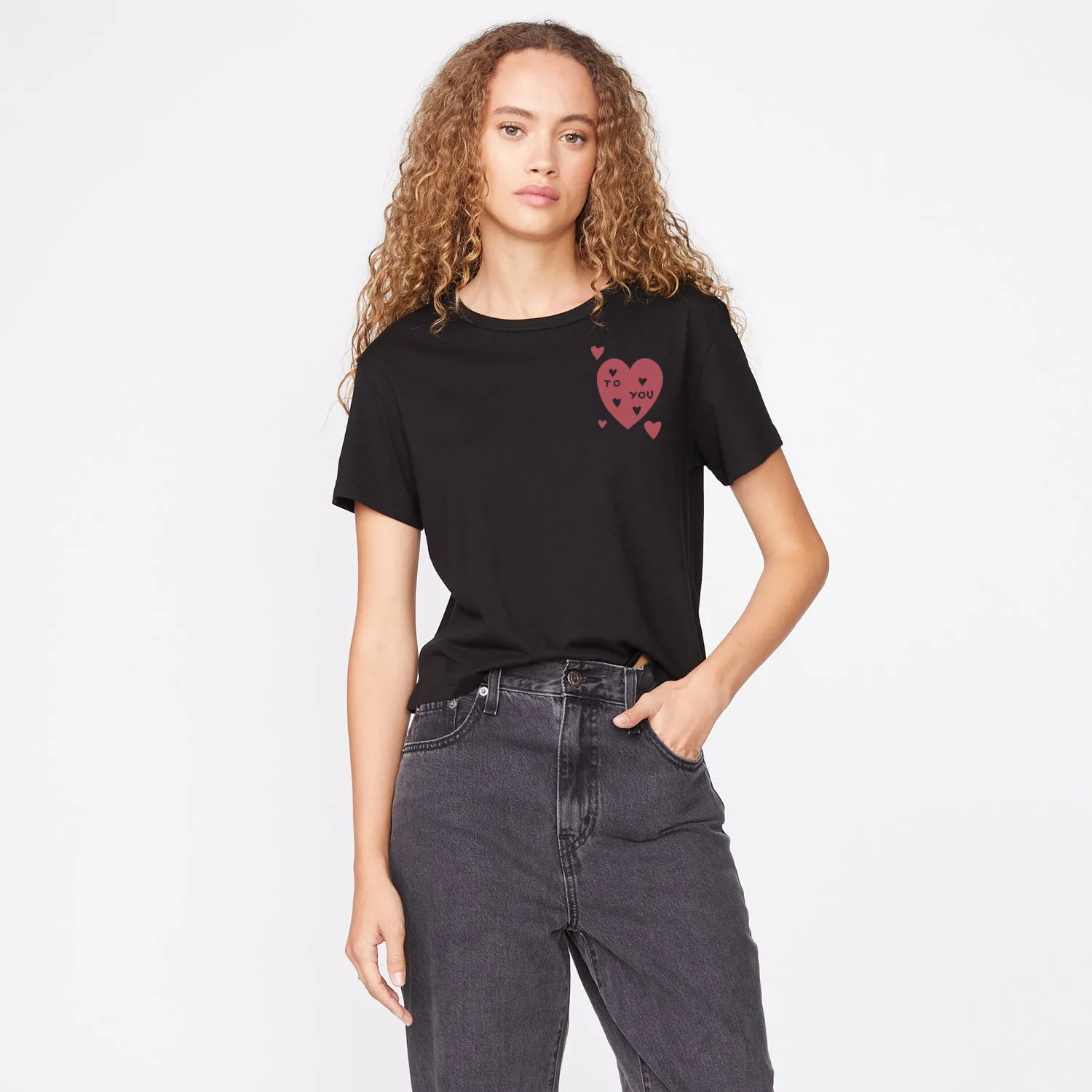 Love Letter 50's Tee sold by Monrow product image thumbnail 2