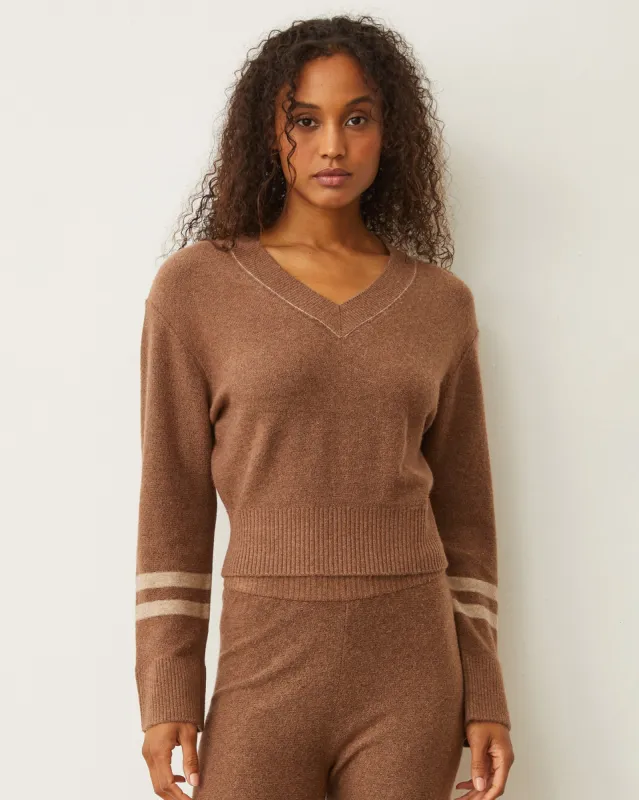 Plush Stripe Sweater sold by Monrow