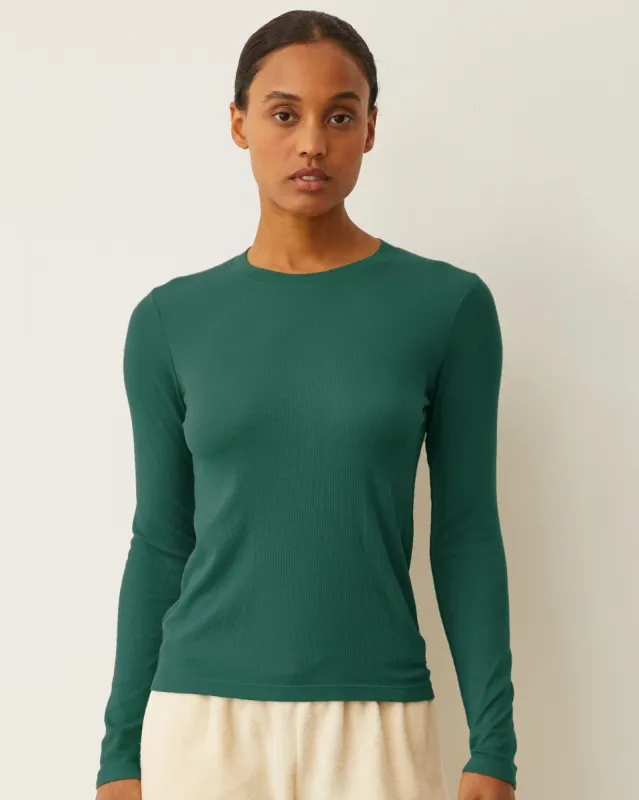 Supimaluxe Rib Long Sleeve Crew sold by Monrow