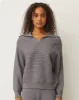 Softknit Rib Collared Sweater sold by Monrow