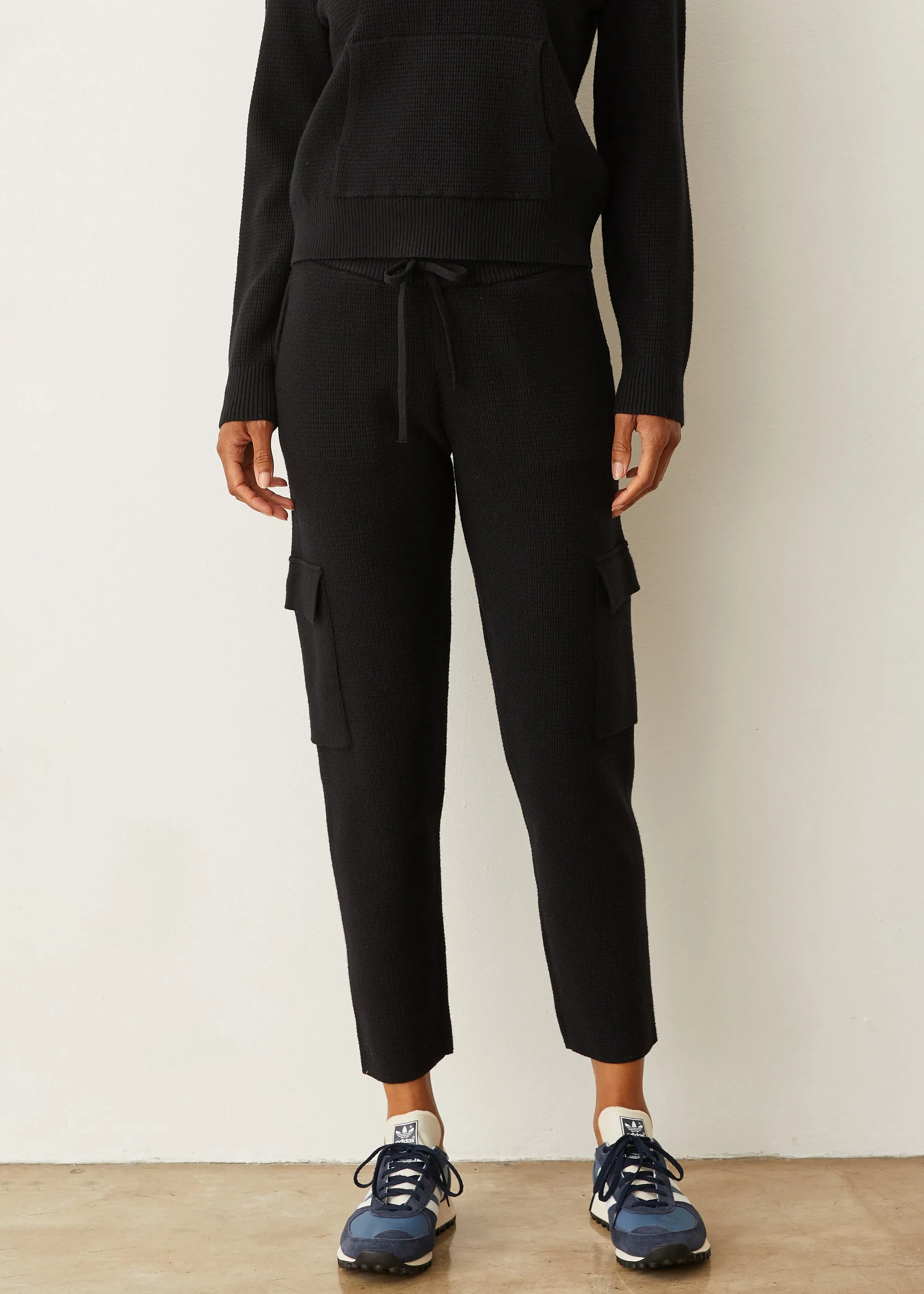 Soft Knit Waffle Cargo Jogger sold by Monrow product image thumbnail 2