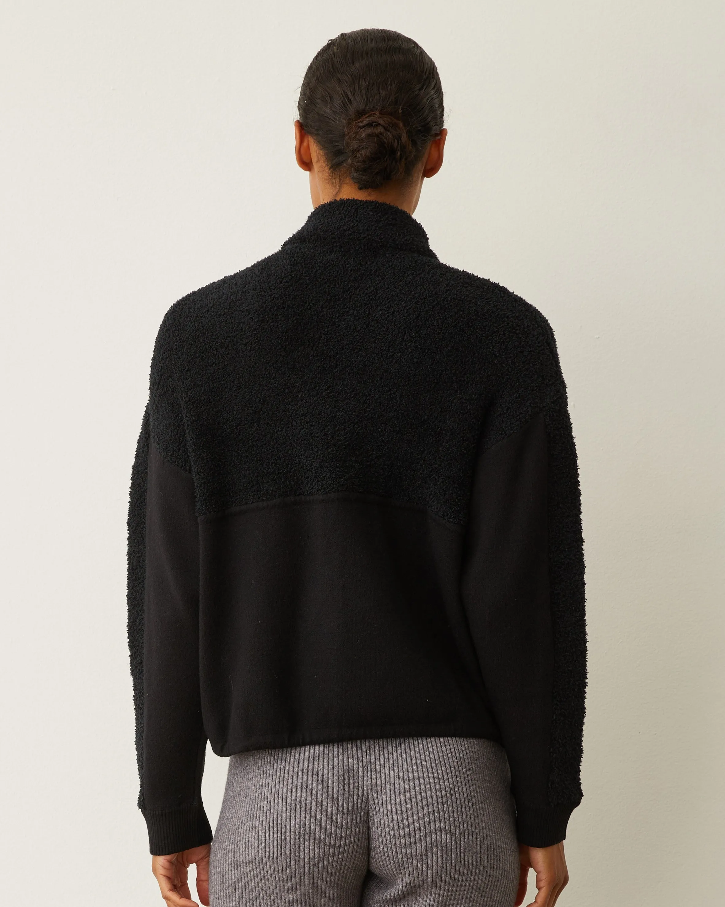 Sherpa Soft Knit Jacket sold by Monrow product image thumbnail 3