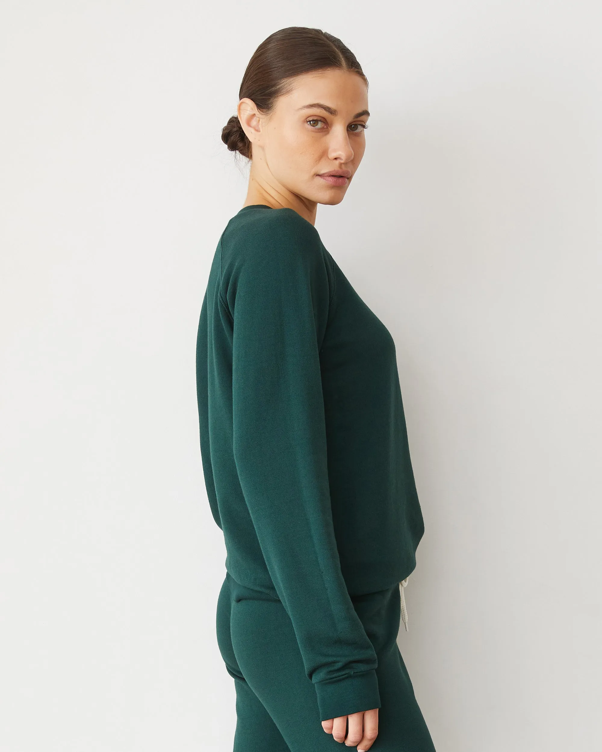 Supersoft Fleece Vintage Raglan sold by Monrow product image thumbnail 3