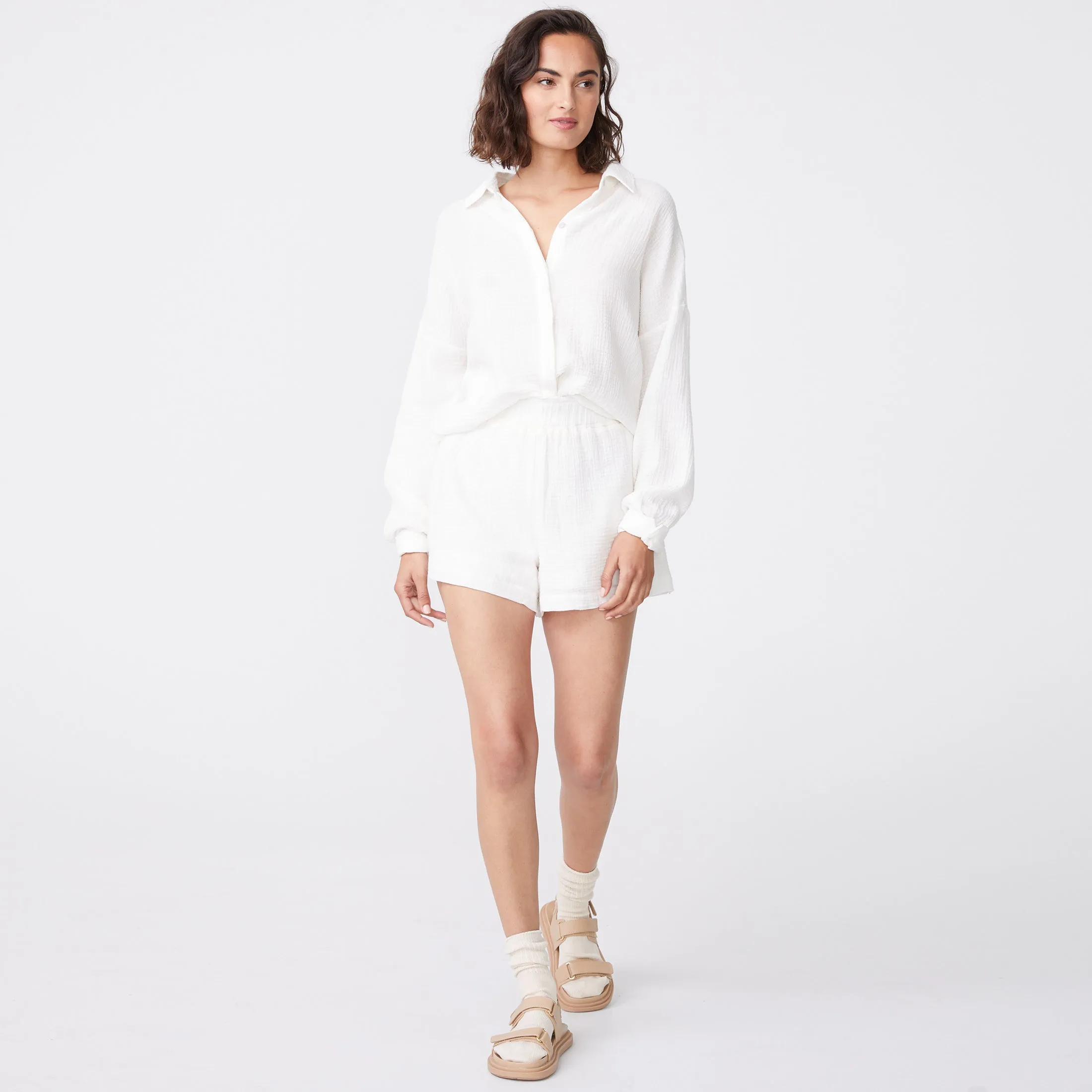 Flowy Shorts sold by Monrow product image thumbnail 3