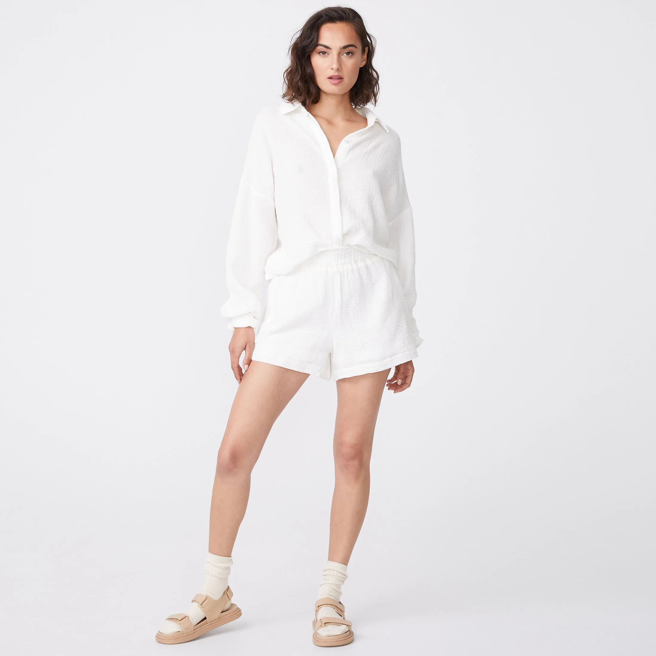 Flowy Shorts sold by Monrow product image thumbnail 2