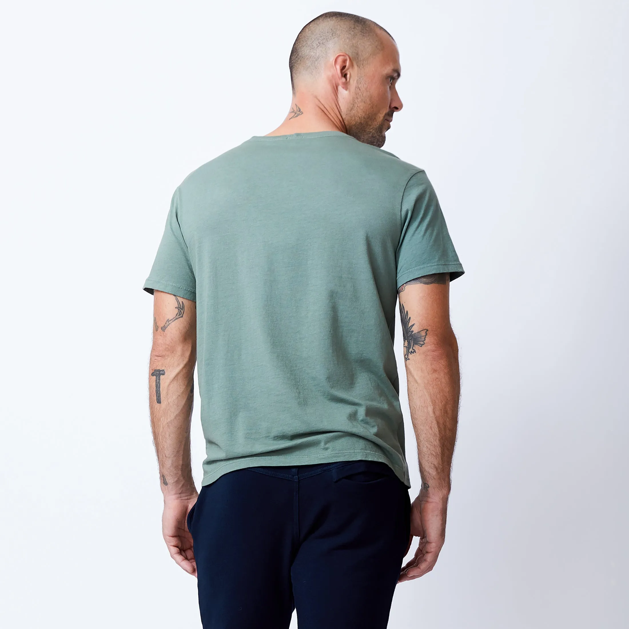 Relaxed Pocket Crew sold by Monrow product image thumbnail 4