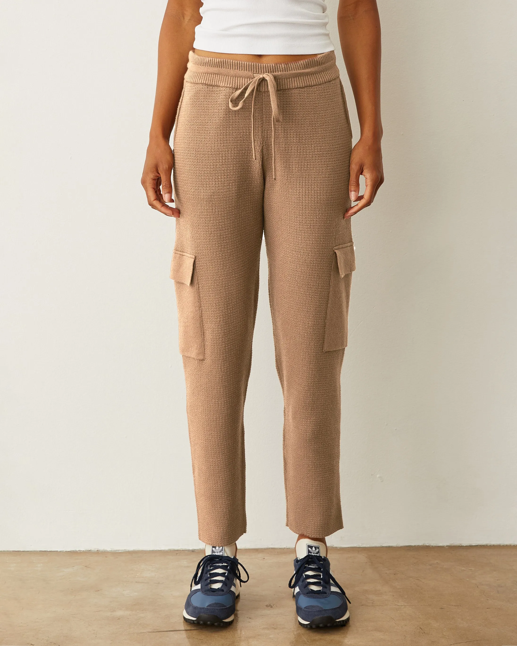 Soft Knit Waffle Cargo Jogger sold by Monrow product image thumbnail 2
