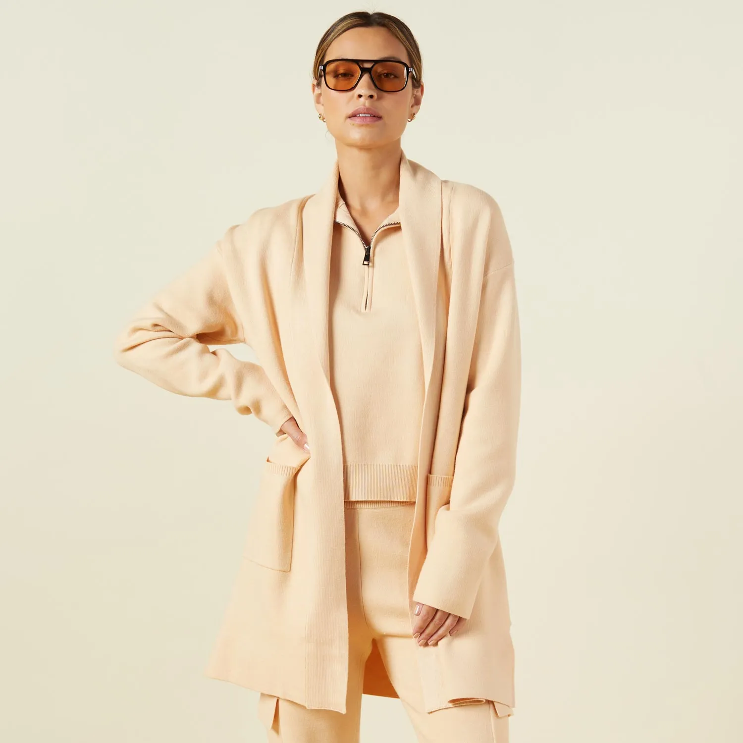 Supersoft Sweater Knit Cardigan sold by Monrow product image thumbnail 4