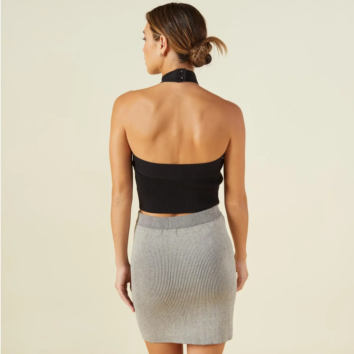 Soft Knit Halter sold by Monrow product image thumbnail 5