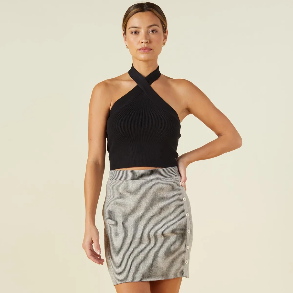 Soft Knit Halter sold by Monrow