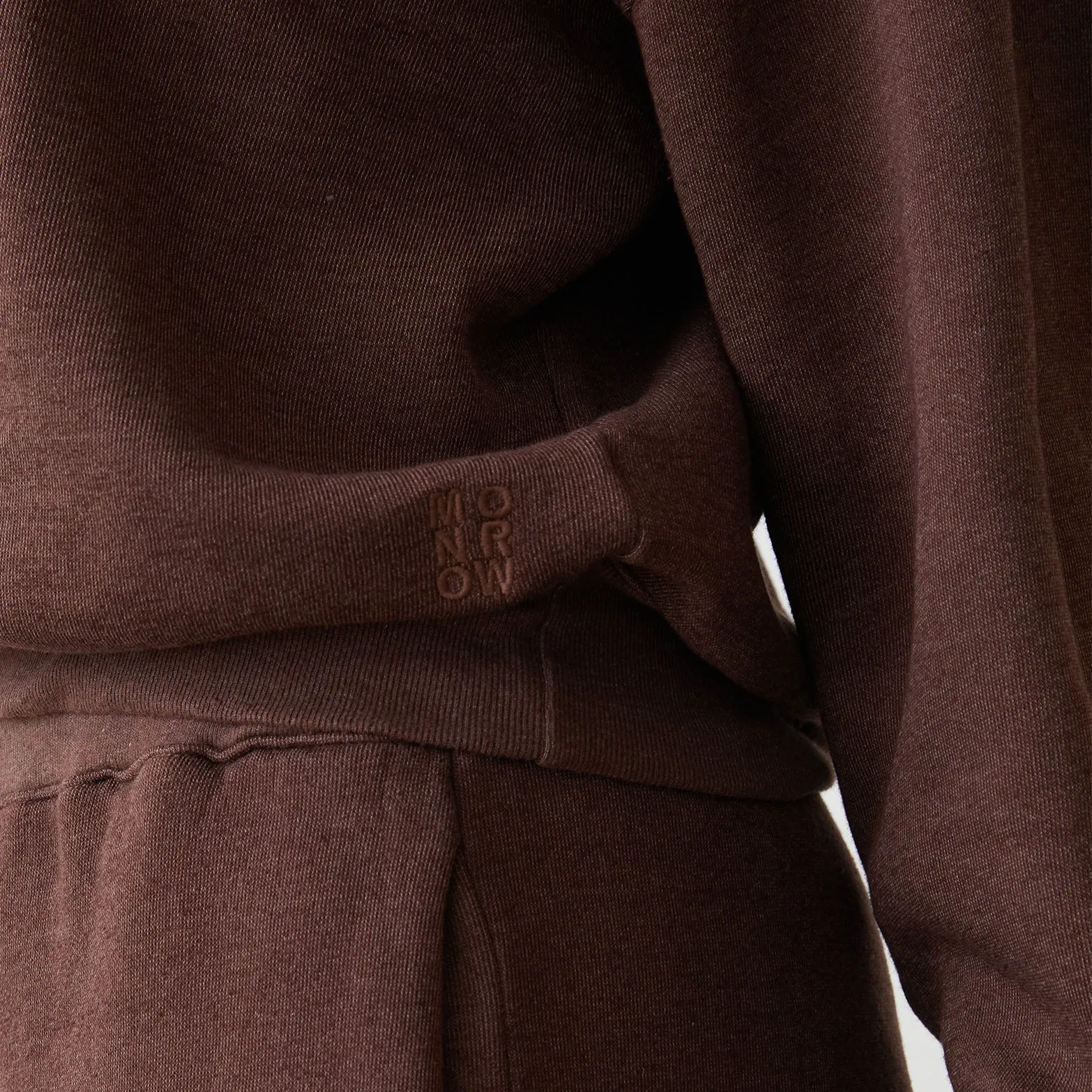 Teddy Fleece Crew Neck Sweatshirt sold by Monrow product image thumbnail 3