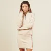 Merino Cable Knit Half Zip sold by Monrow