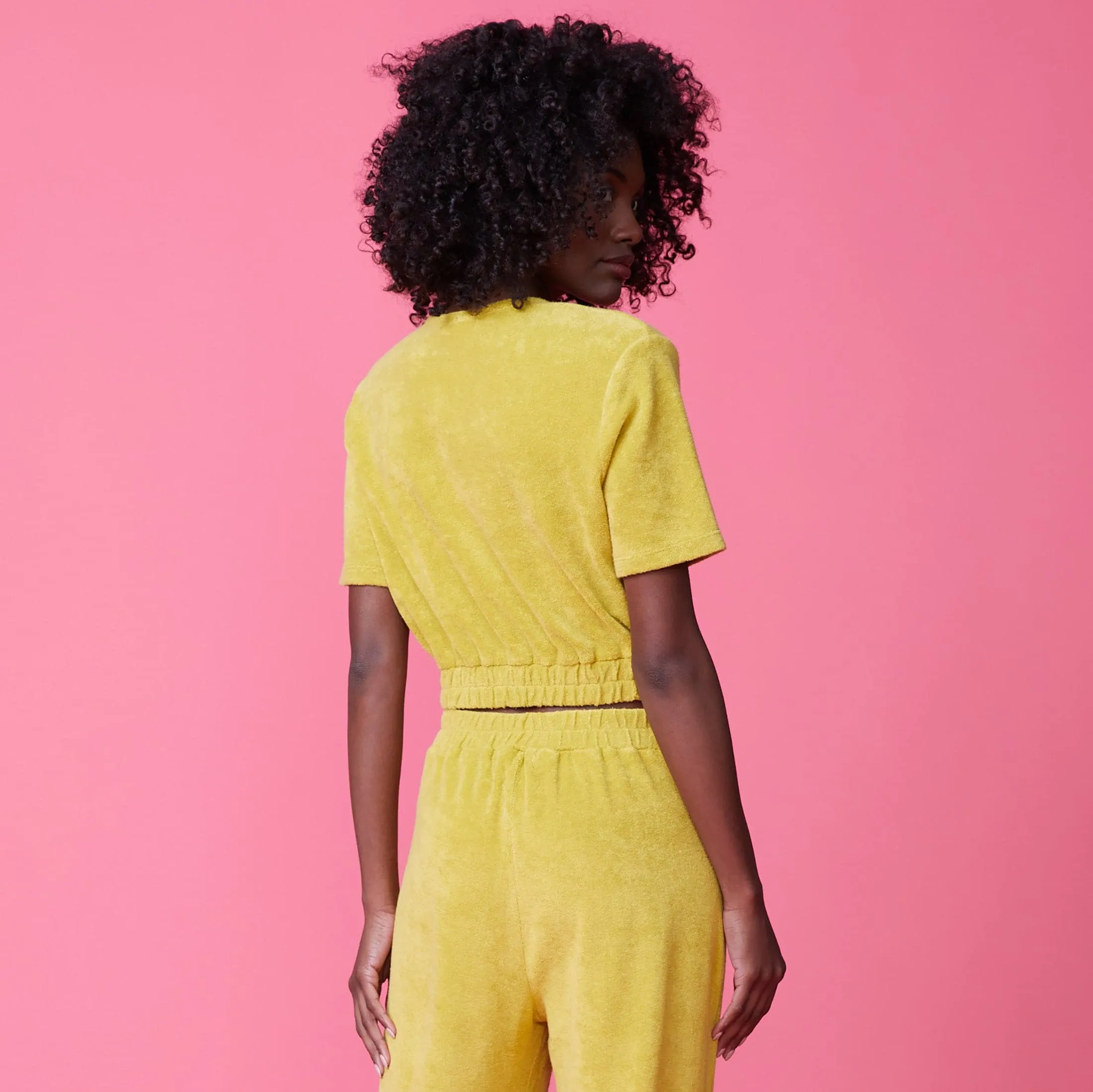 Terry Cloth Tee sold by Monrow product image thumbnail 4