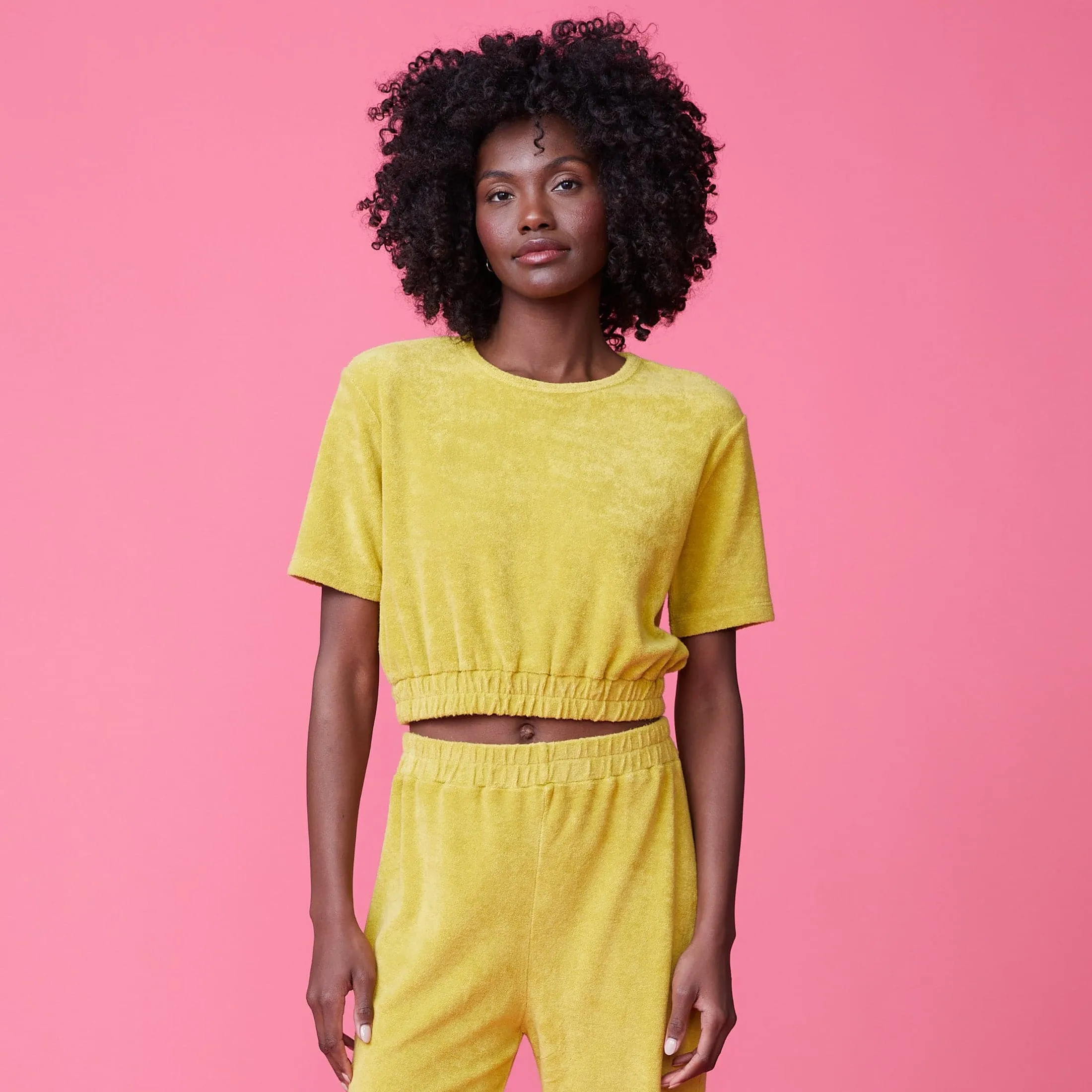 Terry Cloth Tee sold by Monrow