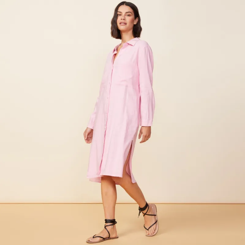 Linen Shirt Dress sold by Monrow