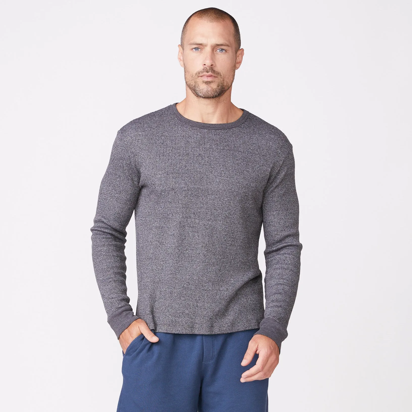 Thermal Long Sleeve Crew sold by Monrow