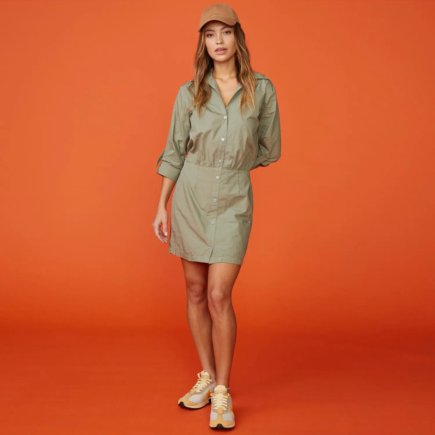 Poplin Shirt Dress sold by Monrow product image thumbnail 3