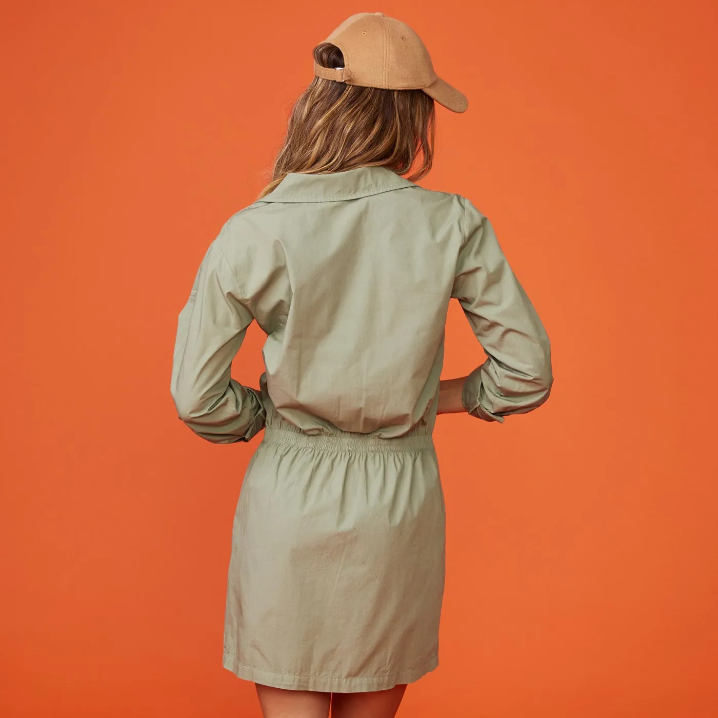 Poplin Shirt Dress sold by Monrow product image thumbnail 5