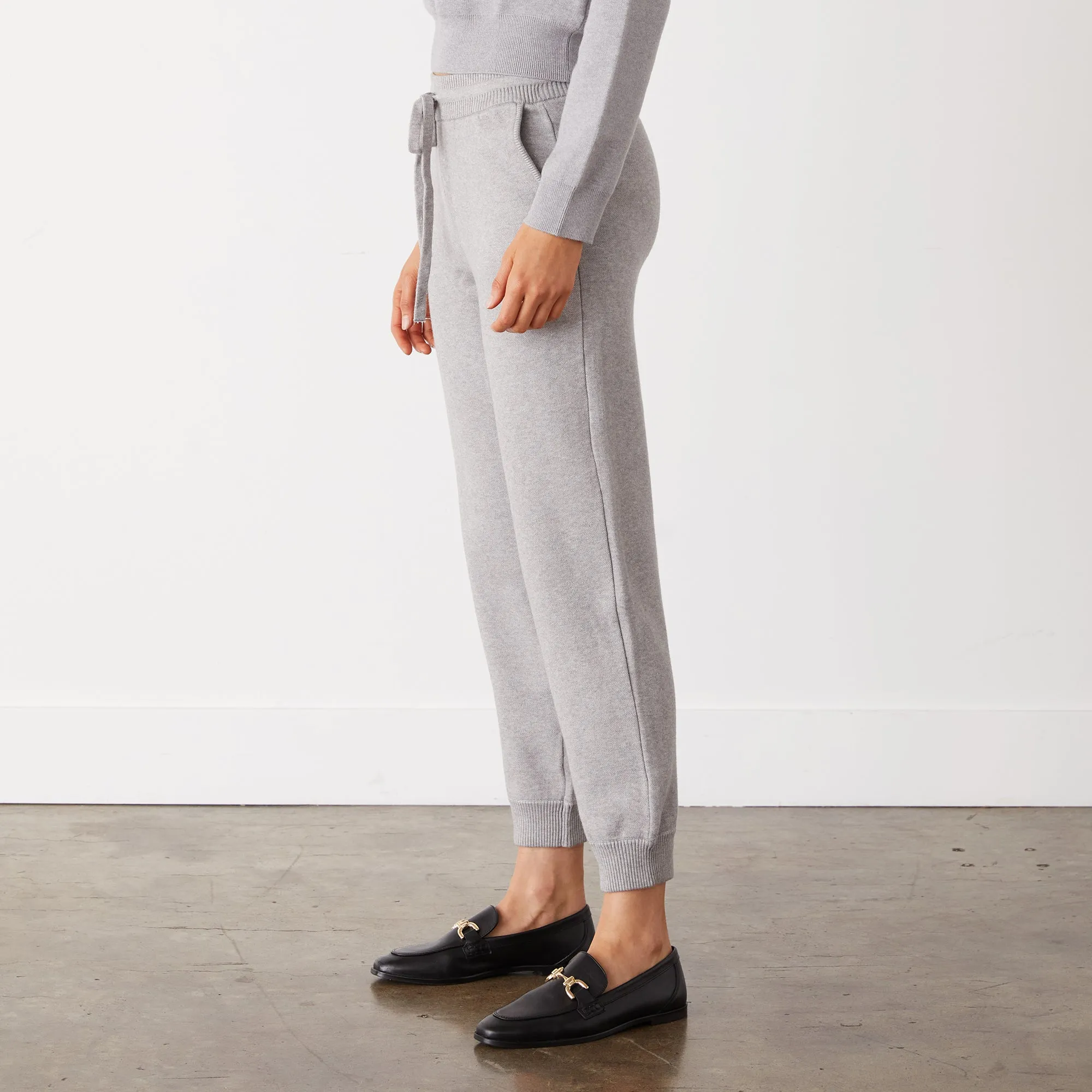 Soft Knit Cuffed Jogger sold by Monrow product image thumbnail 3