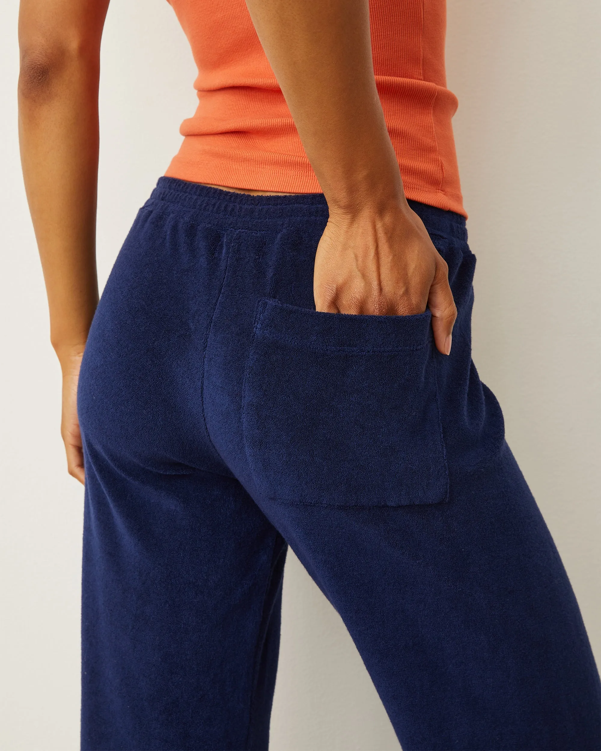 Terry Cloth Crop Pant sold by Monrow product image thumbnail 2
