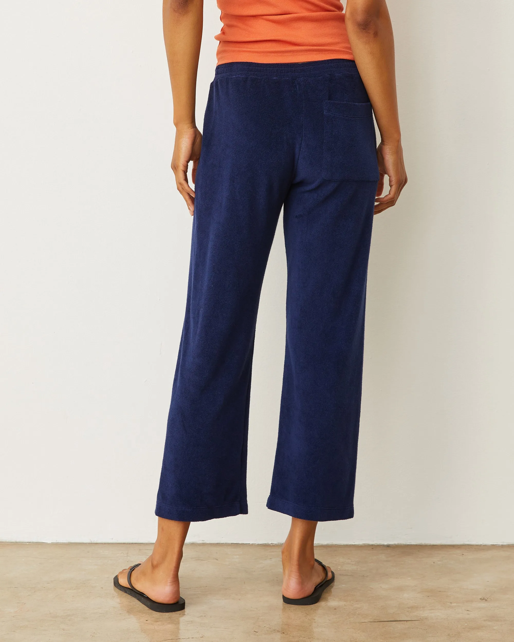 Terry Cloth Crop Pant sold by Monrow product image thumbnail 4