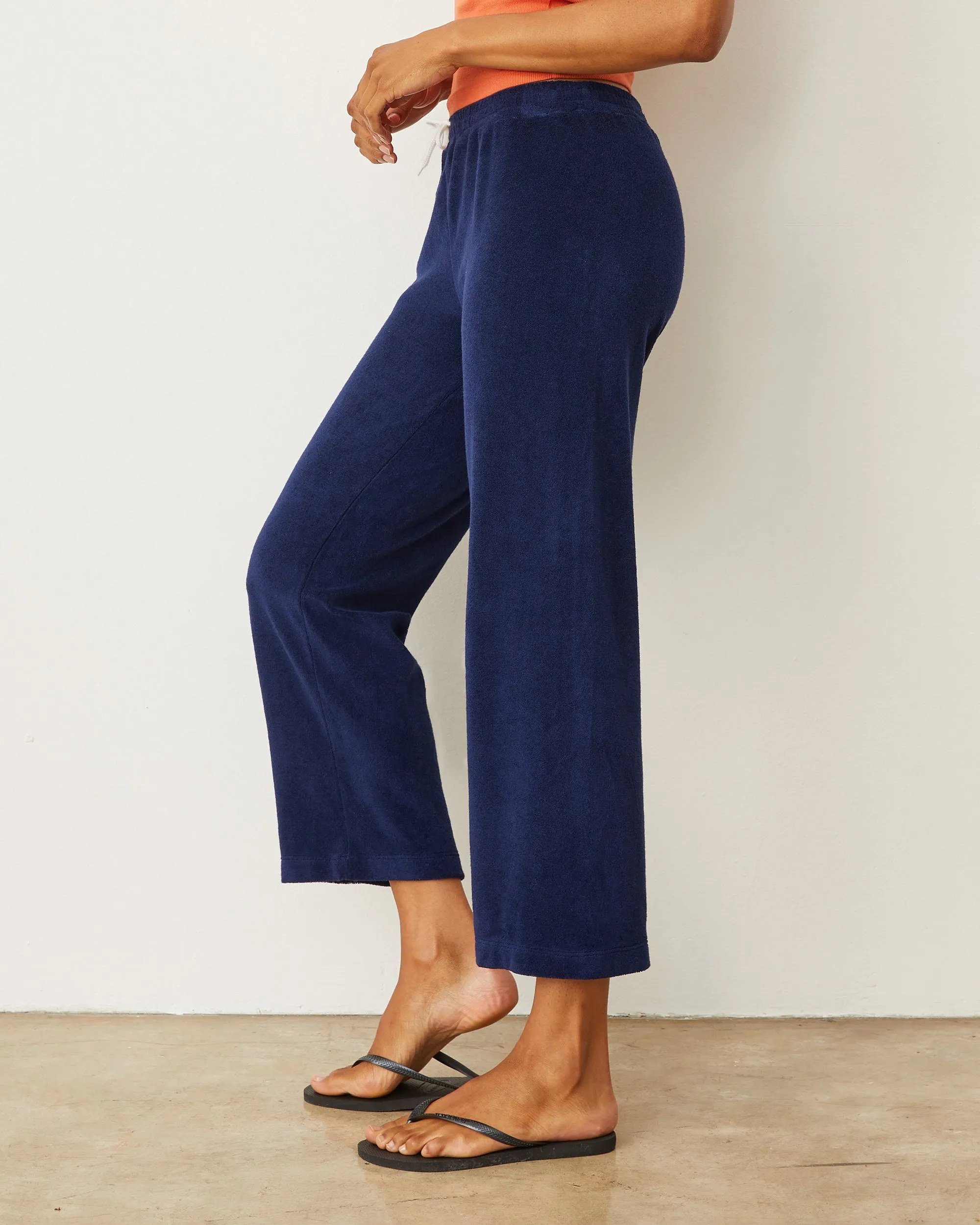 Terry Cloth Crop Pant sold by Monrow product image thumbnail 3