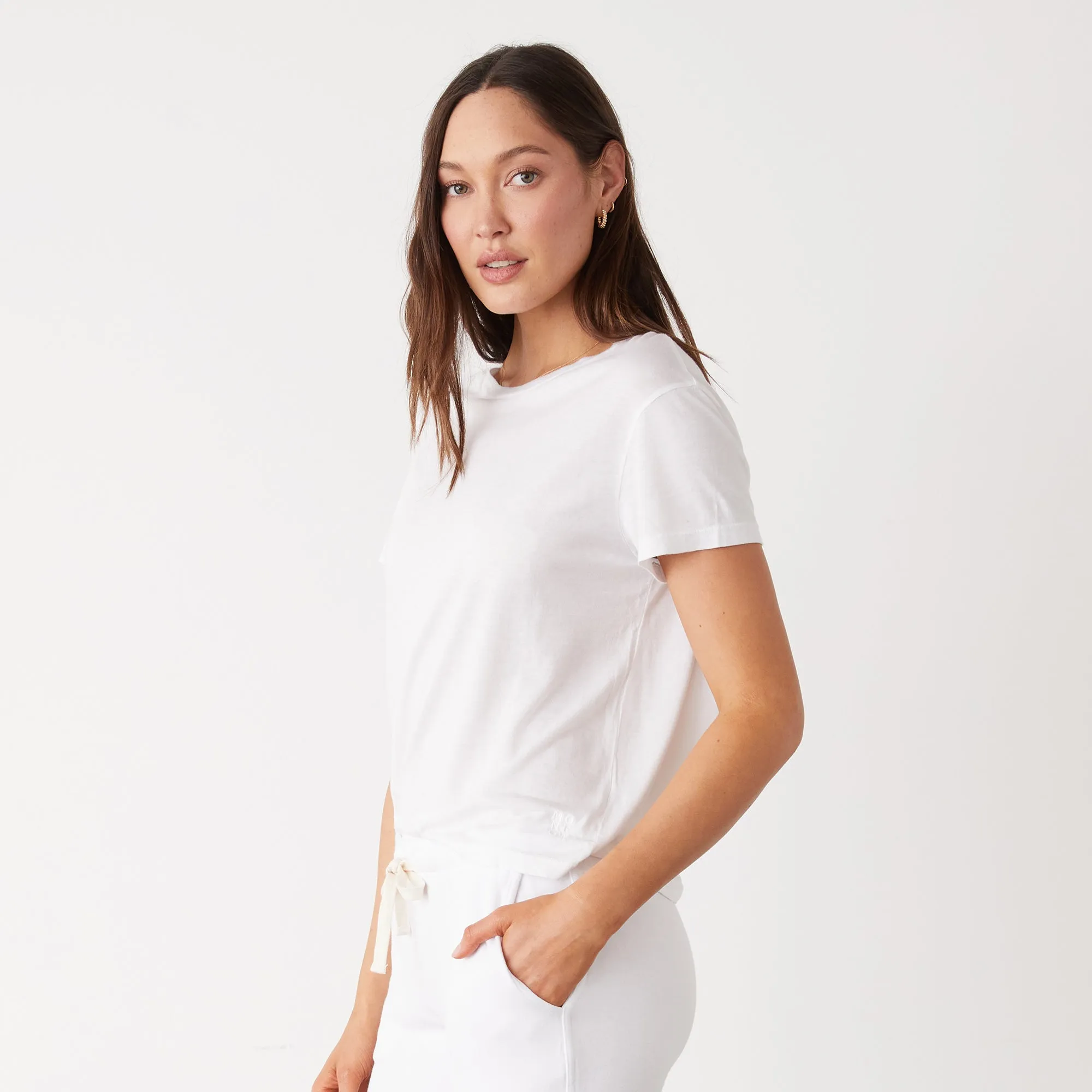 Cotton Modal Vintage Crew sold by Monrow product image thumbnail 2