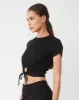 Tencel Rib Tie Top sold by Monrow