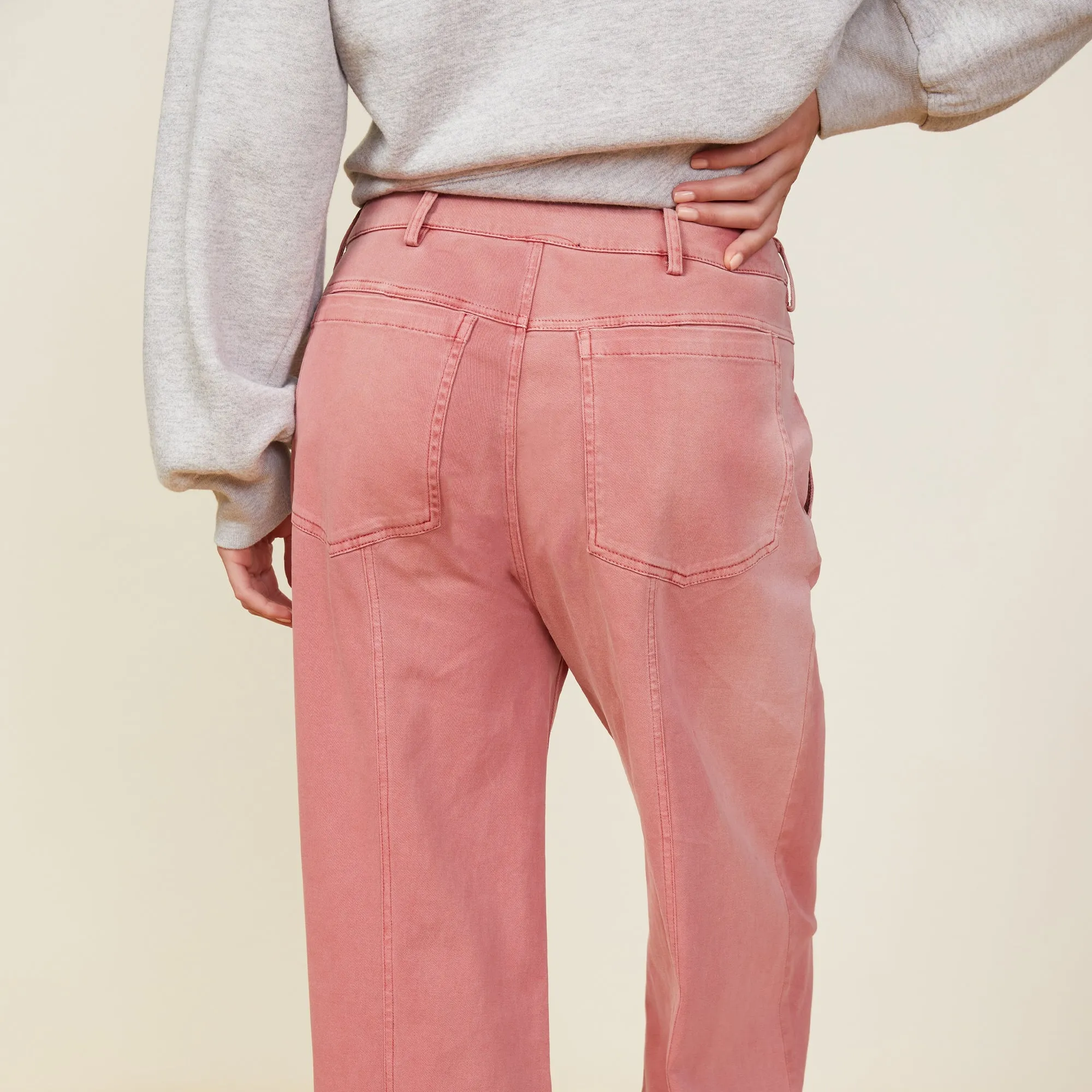 Wide Leg Seamed Pants sold by Monrow product image thumbnail 4