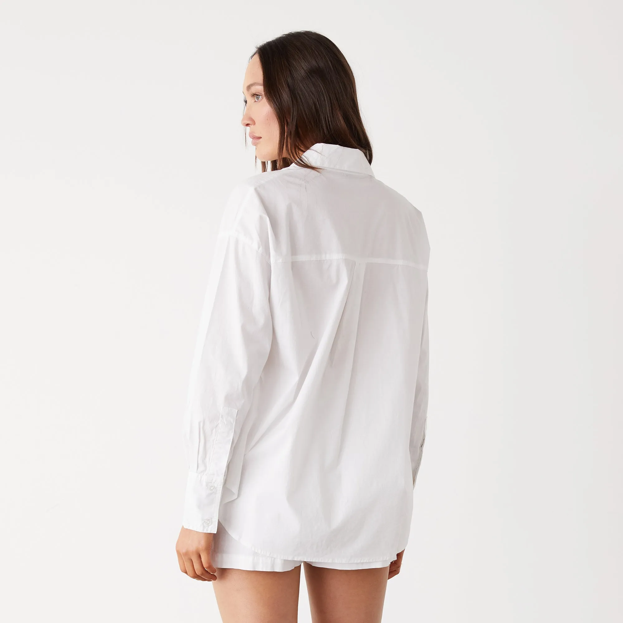 Poplin Shirt sold by Monrow product image thumbnail 4