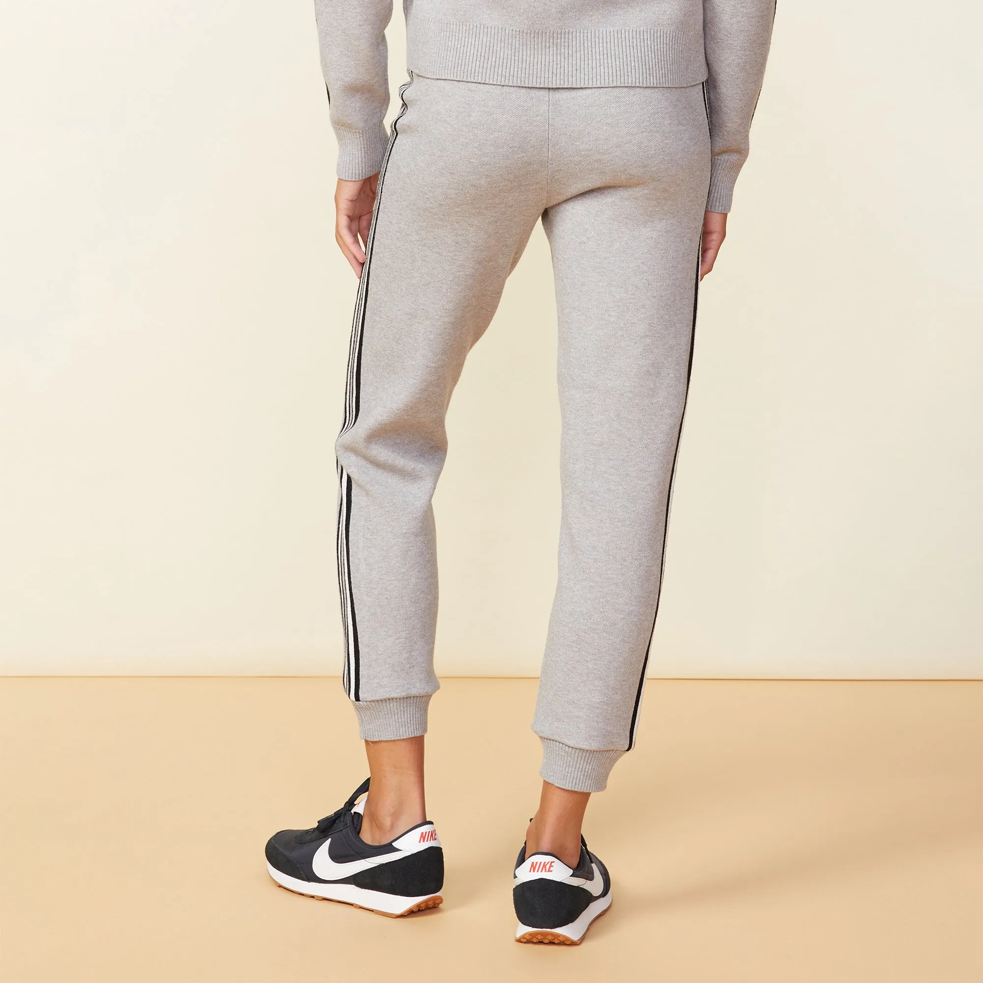 Soft Knit Track Cuffed Jogger sold by Monrow product image thumbnail 3