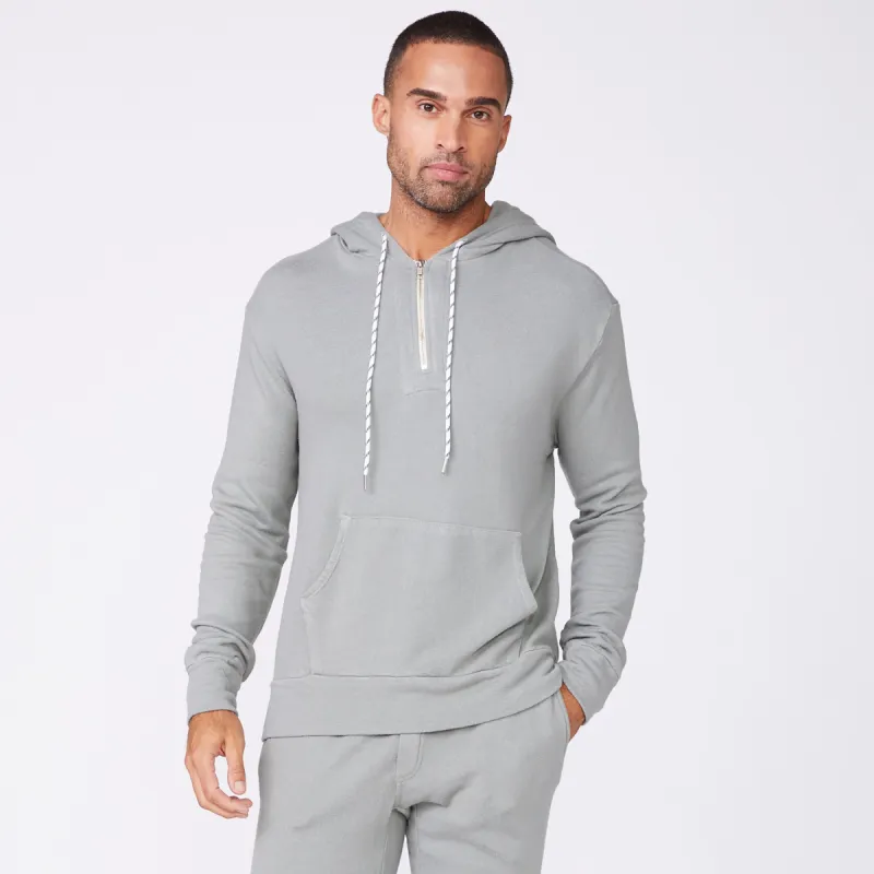 Bungee Cord Quarter Zip Hoody sold by Monrow