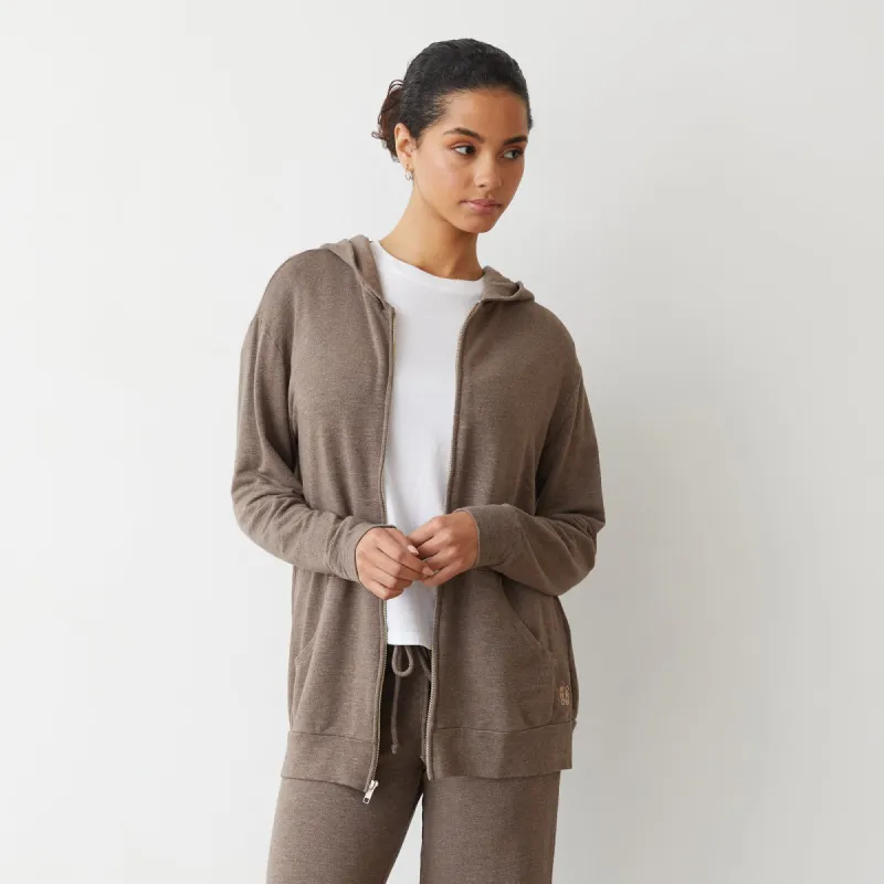 Supersoft Long Zip Up Hoody sold by Monrow