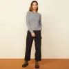 Asymmetric Long Sleeve Top sold by Monrow