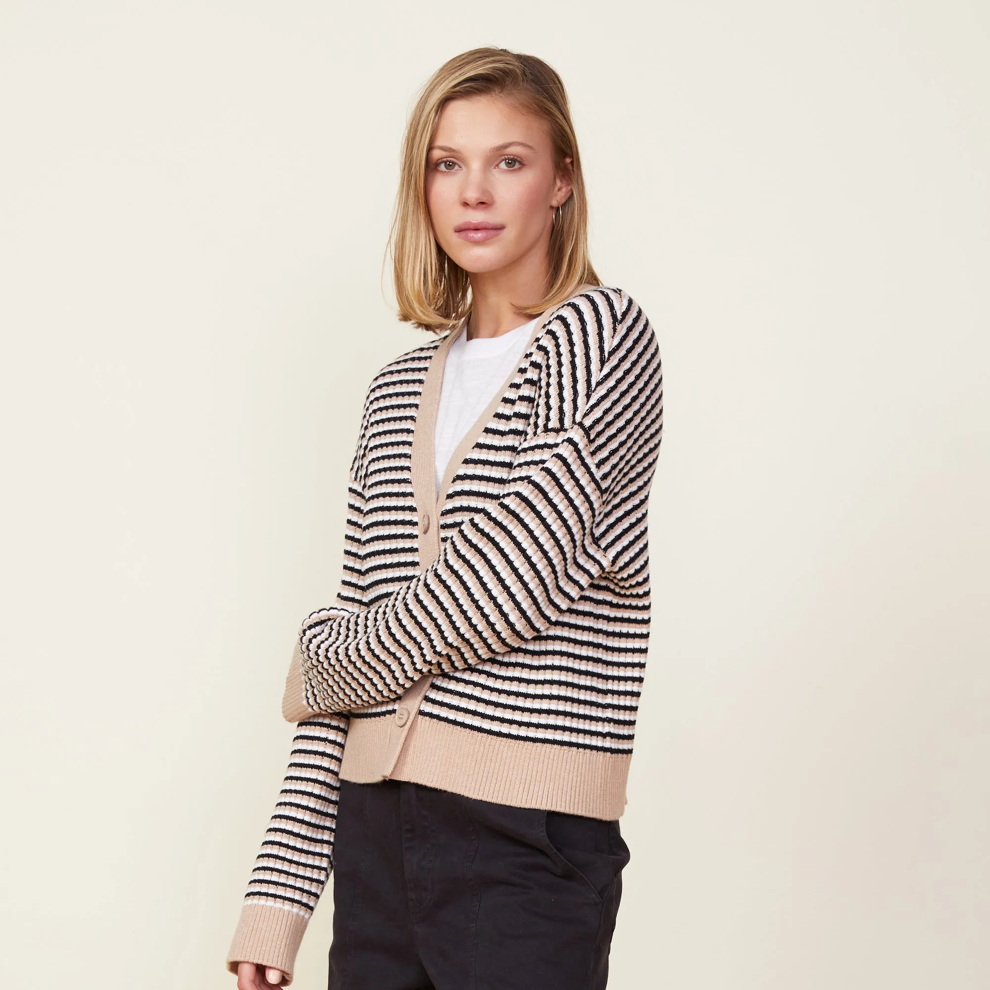 Merino Wool Cardigan sold by Monrow product image thumbnail 5