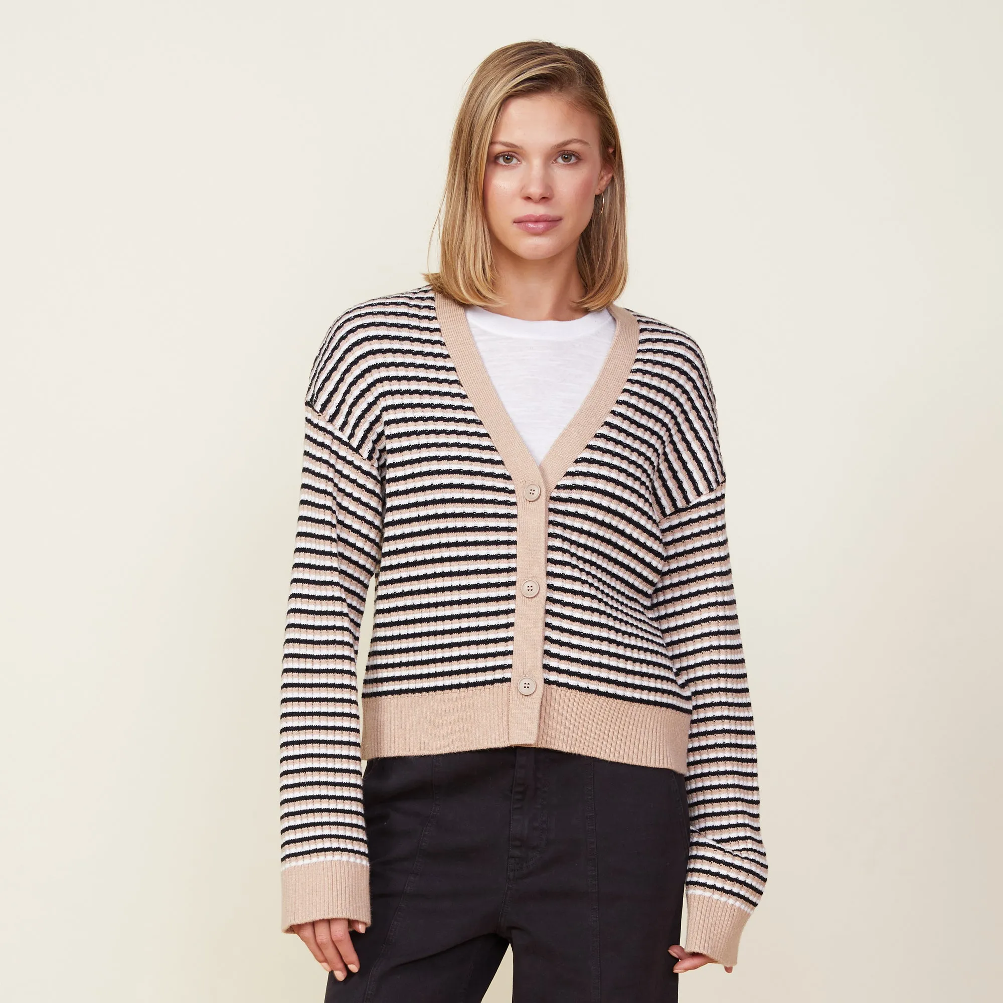 Merino Wool Cardigan sold by Monrow product image thumbnail 3