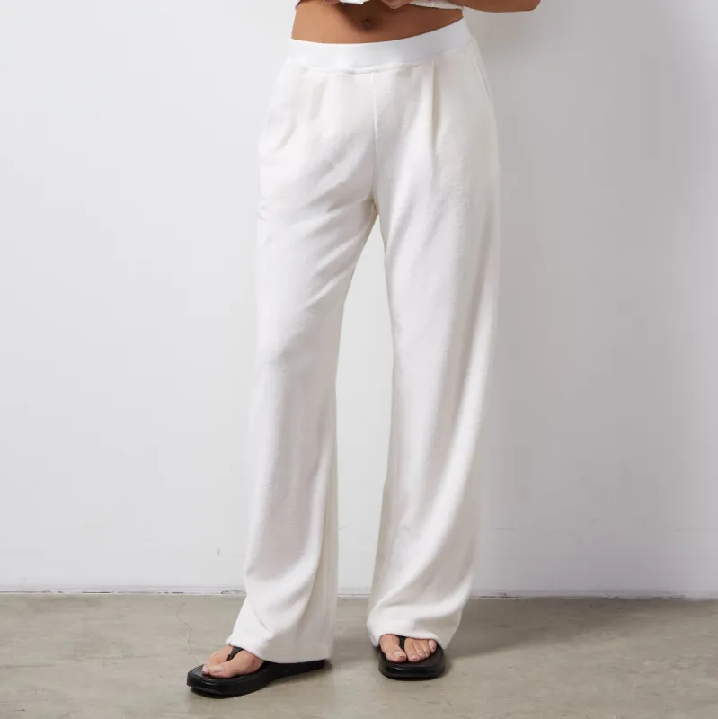 Terry Cloth Pleated Pant sold by Monrow