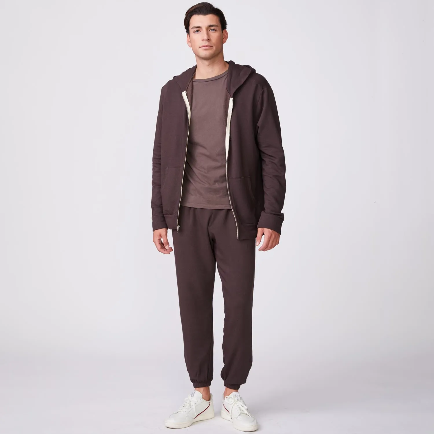 Supersoft Fleece Zip Up Hoody sold by Monrow product image thumbnail 2