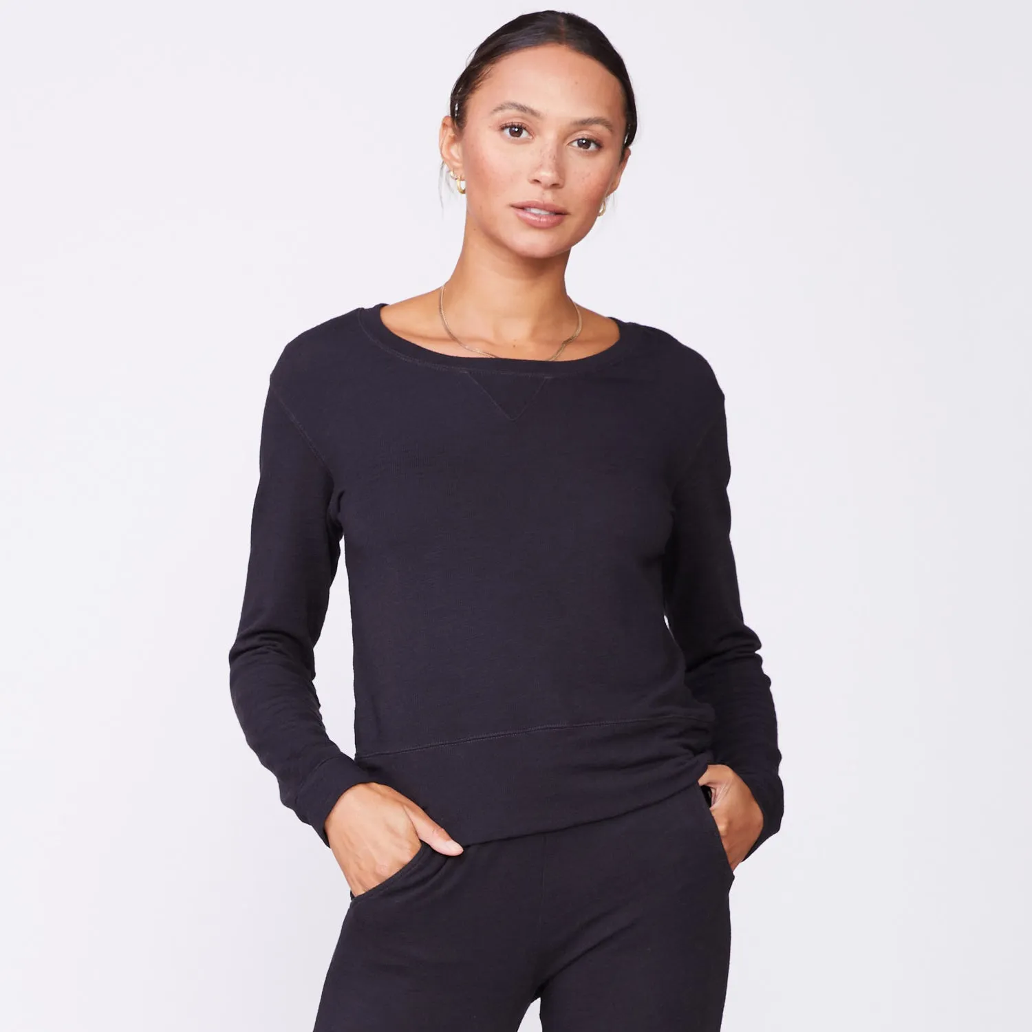 Supersoft Crew Neck Sweatshirt sold by Monrow