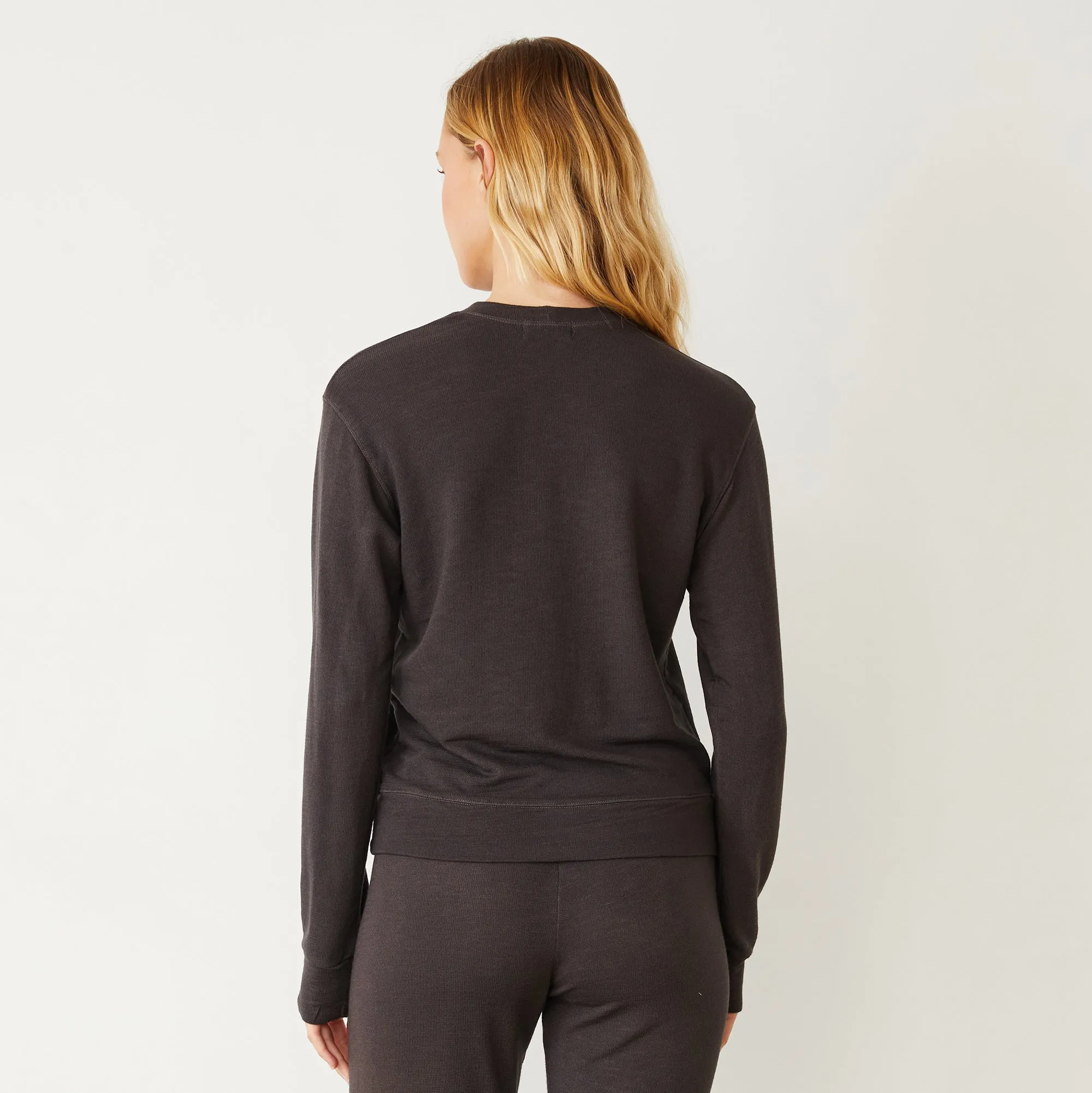 Supersoft Crew Neck Sweatshirt sold by Monrow product image thumbnail 4