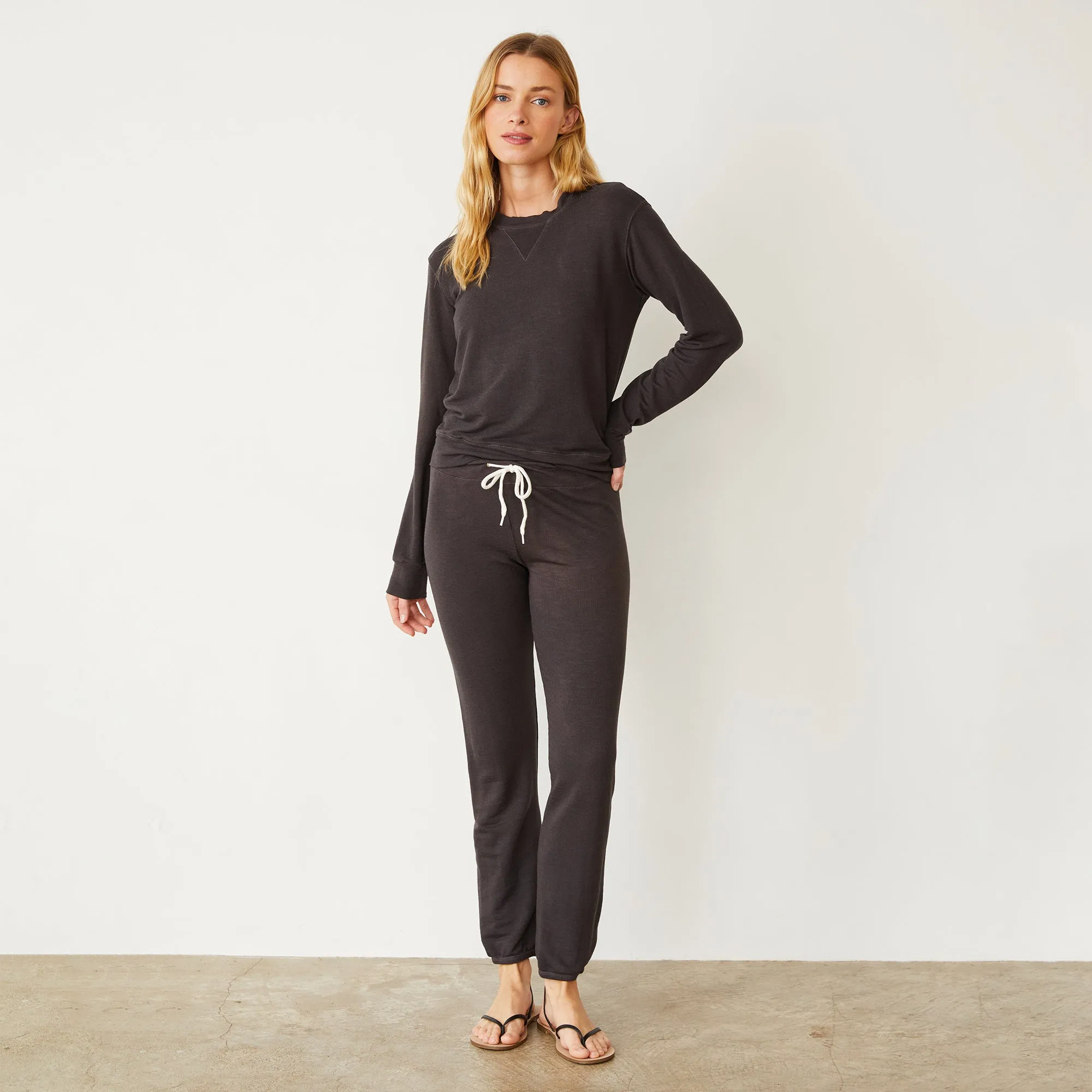 Supersoft Crew Neck Sweatshirt sold by Monrow product image thumbnail 3