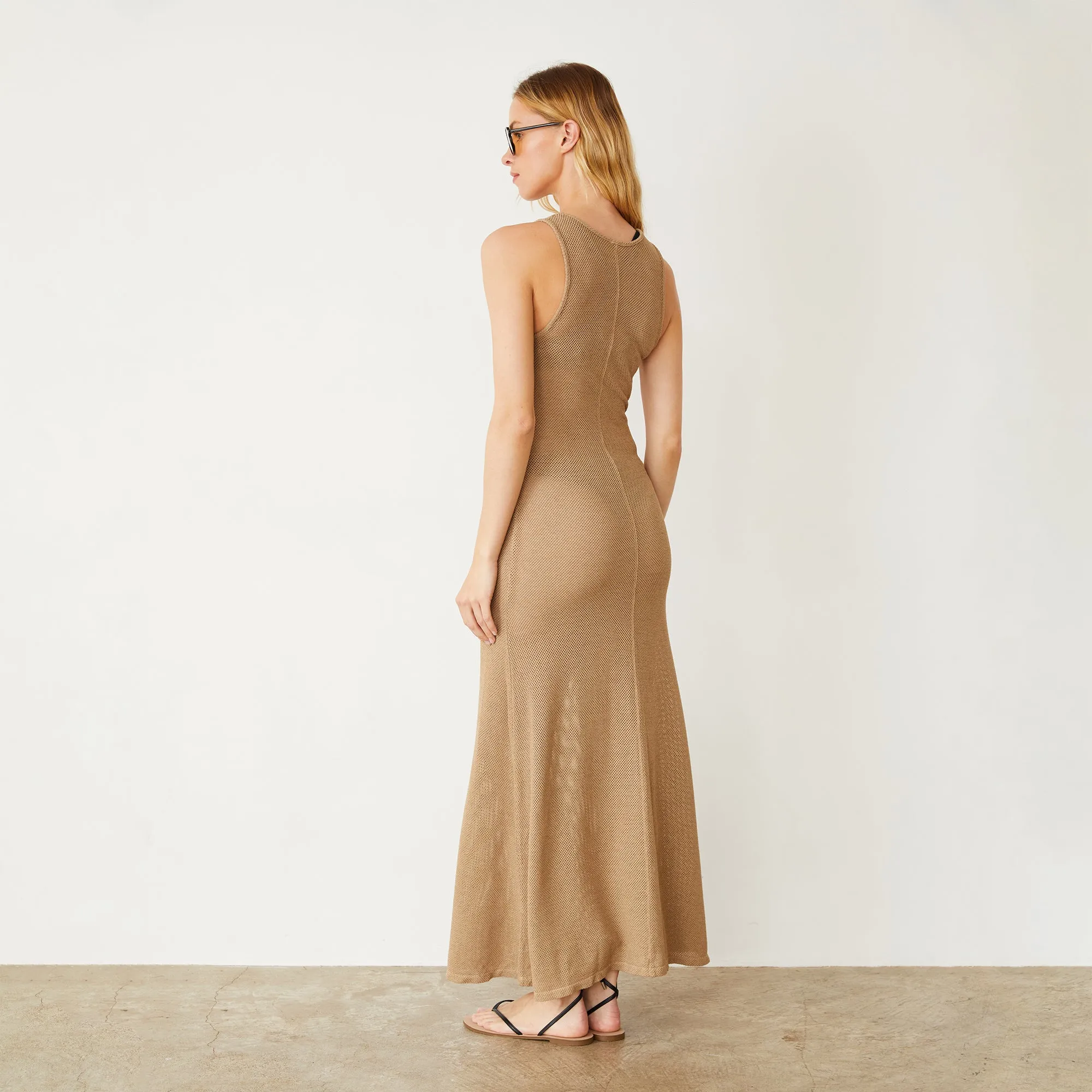 Mesh Maxi Dress sold by Monrow product image thumbnail 5