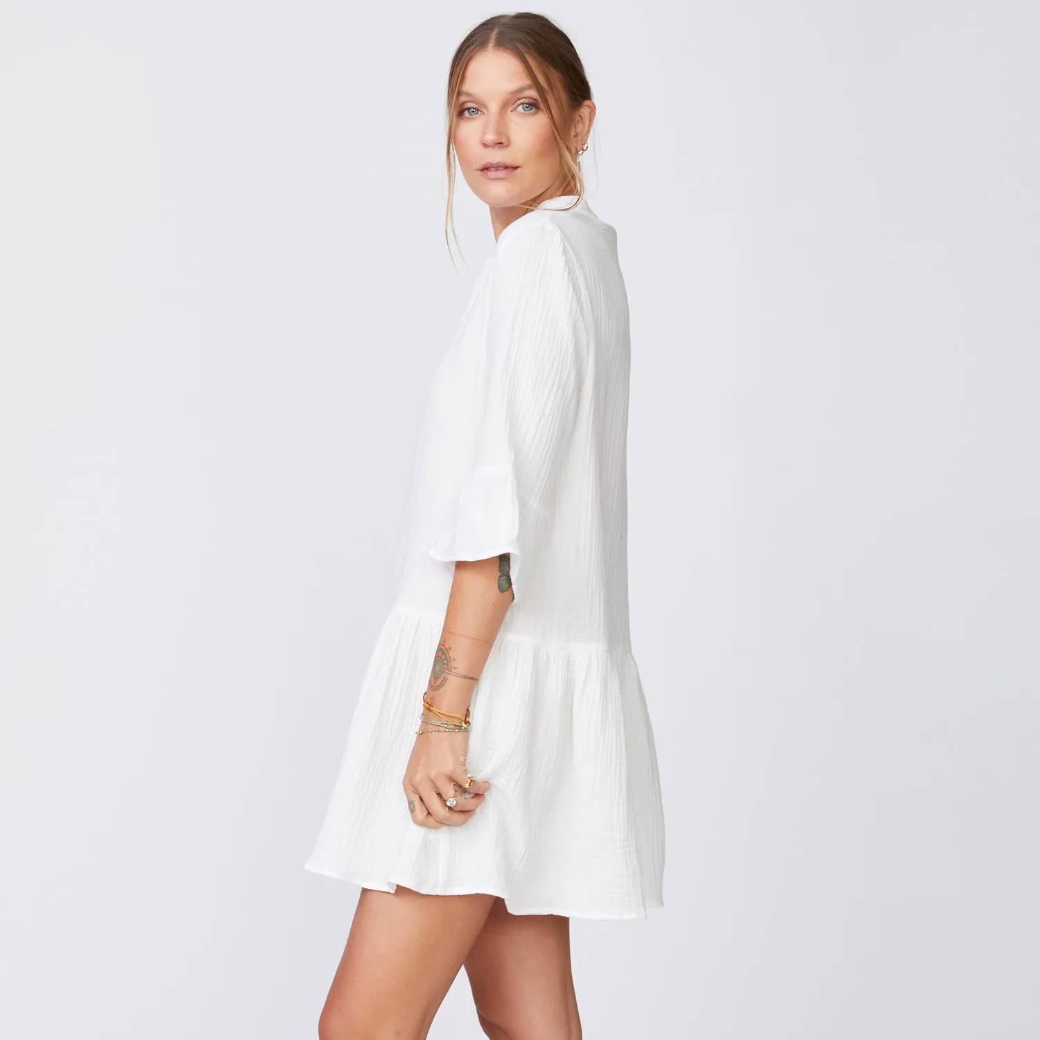 Easy Mini Dress sold by Monrow product image thumbnail 4